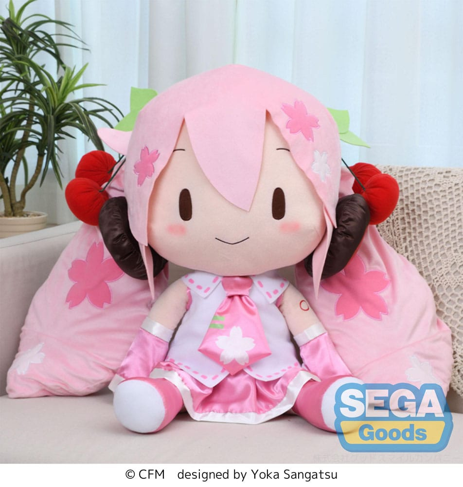 Hatsune Miku Fuwa Petit Plush Sakura Miku Dodeka Jumbo