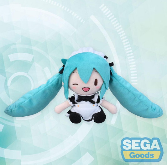 Vocaloid Fuwa Petit Plush Hatsune Miku Maid Ver (EX)