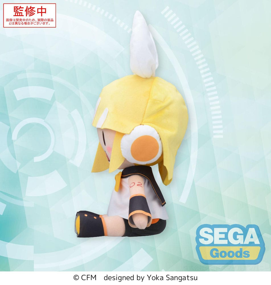 Vocaloid Kagamine Rin Fuwa Petit Mega Jumbo Plush Kagamine Rin