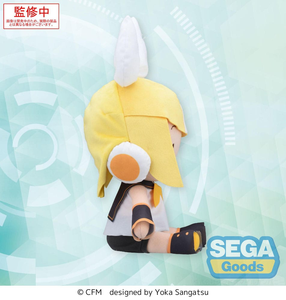 Vocaloid Kagamine Rin Fuwa Petit Mega Jumbo Plush Kagamine Rin