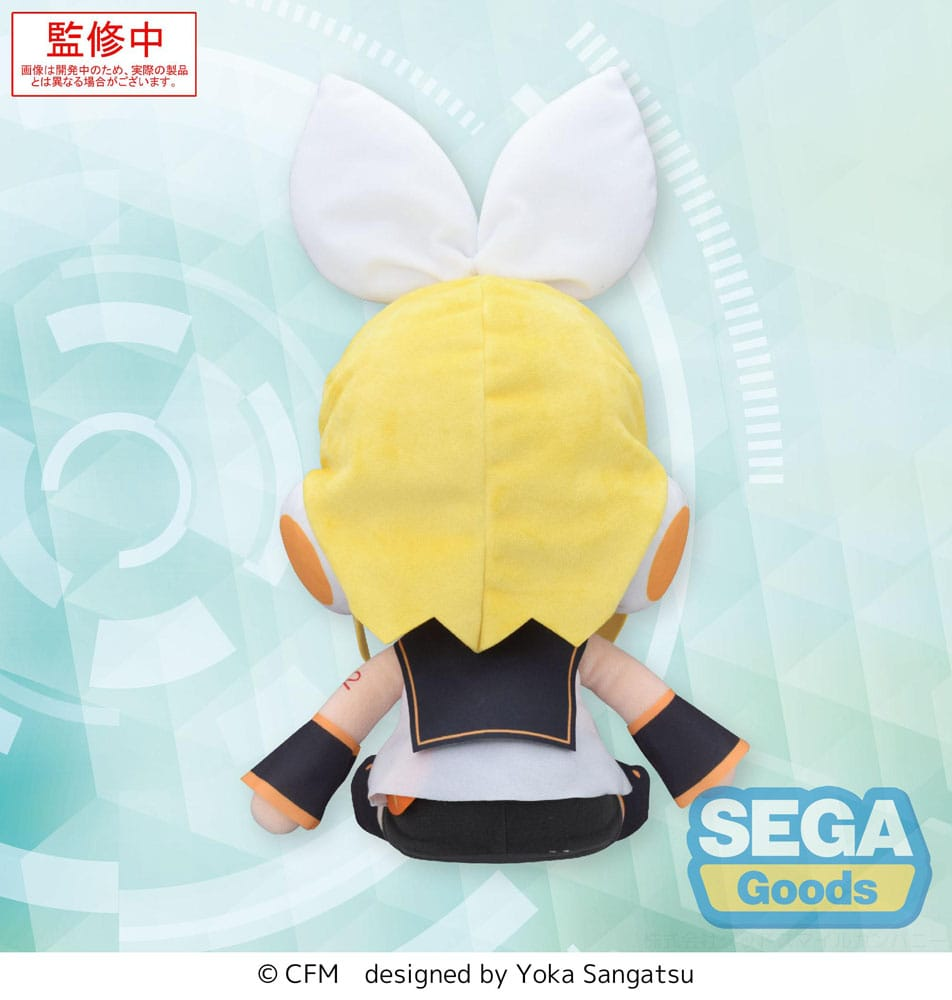 Vocaloid Kagamine Rin Fuwa Petit Mega Jumbo Plush Kagamine Rin