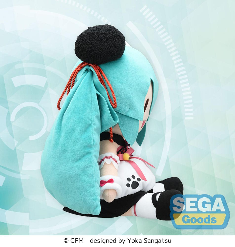 Hatsune Miku Fuwa Petit Plush Hatsune Miku Panda Bun LL