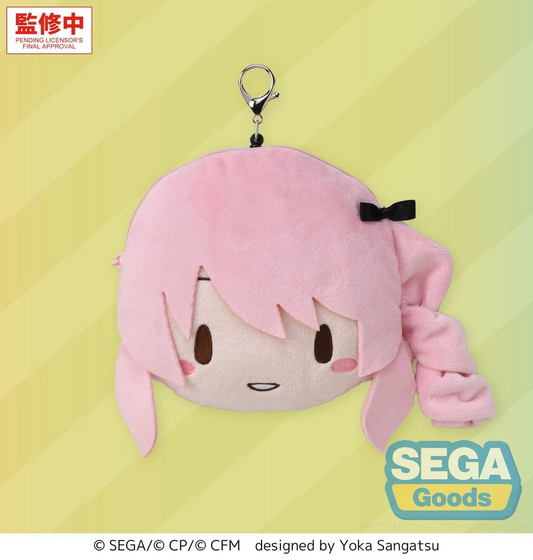 Hatsune Miku: Colorful Stage! Fuwa Petit Keychain Plush Face Pouch Mizuki Akiyama