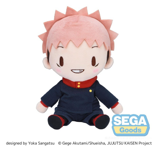 Jujutsu Kaisen Fuwa Petit Plush Yuji Itadori 5th Anniversary Ver