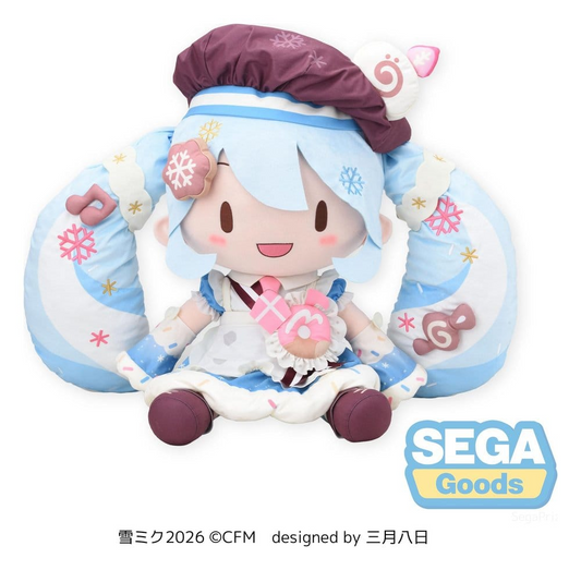 Character Vocal Series 01: Hatsune Miku Fuwa Petit Plush Snow Miku 2026 Dodeka Jumbo