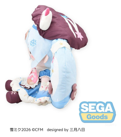 Character Vocal Series 01: Hatsune Miku Fuwa Petit Plush Snow Miku 2026 Dodeka Jumbo