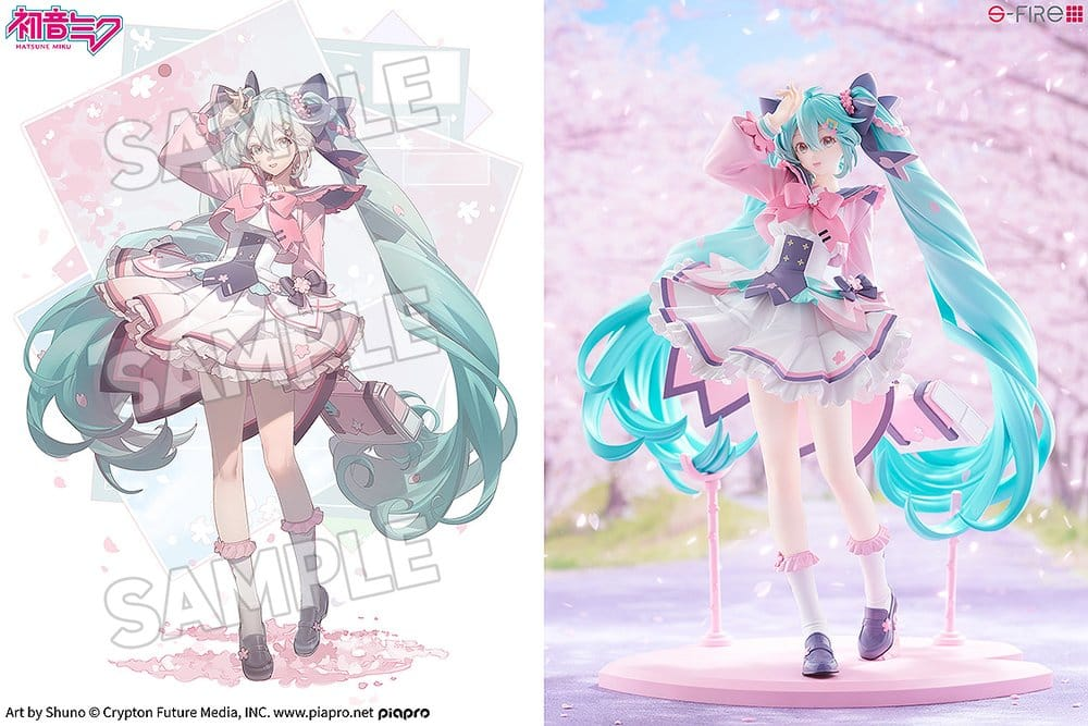 Vocaloid S-Fire 1/7 Scale Statue Hatsune Miku New Semester Ver