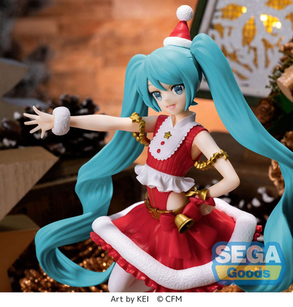 Hatsune Miku Christmas 2023 SEGA Luminasta Figure
