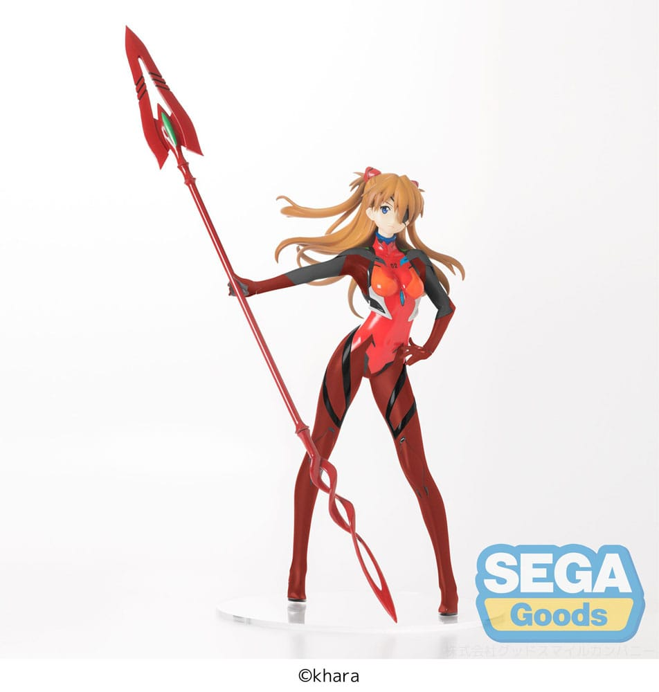 Evangelion New Theatrical Edition Asuka Langley x Spear of Cassius SEGA LPM Figure