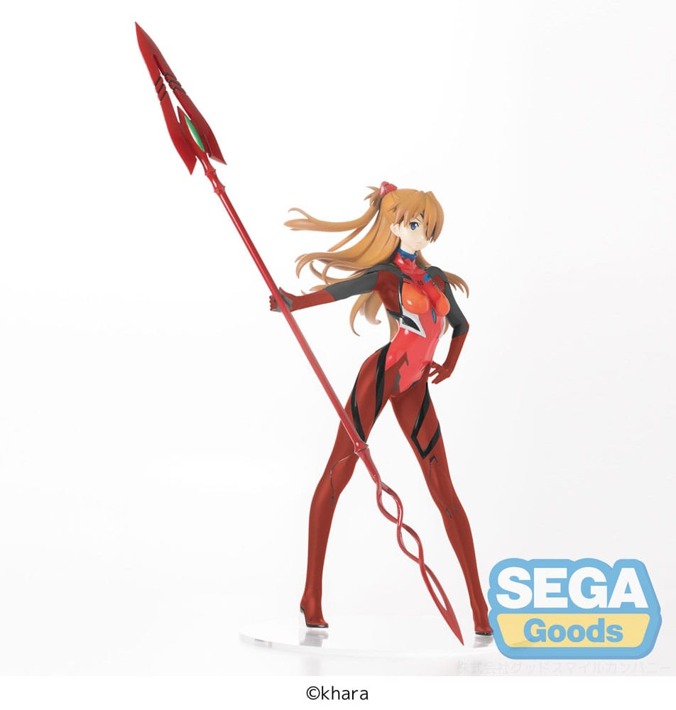 Evangelion New Theatrical Edition Asuka Langley x Spear of Cassius SEGA LPM Figure