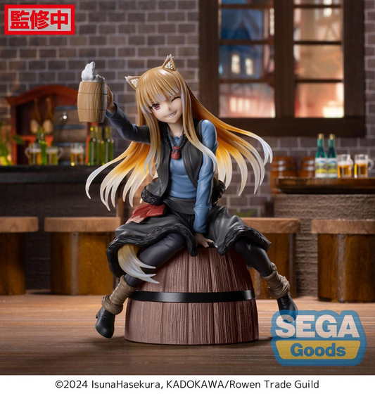 Spice and Wolf Merchant meets the Wise Wolf Holo Luminasta Figure