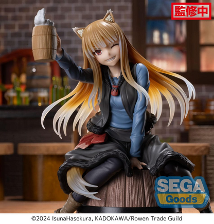 Spice and Wolf Merchant meets the Wise Wolf Holo Luminasta Figure