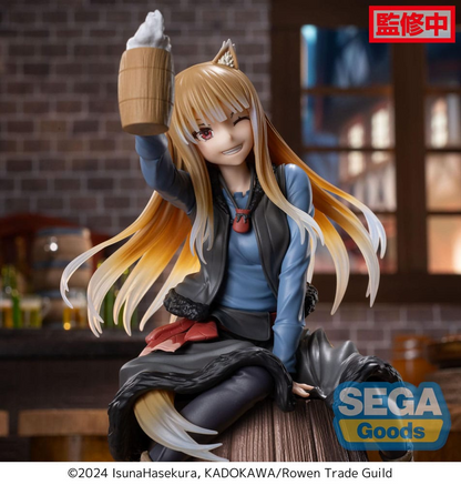 Spice and Wolf Merchant meets the Wise Wolf Holo Luminasta Figure