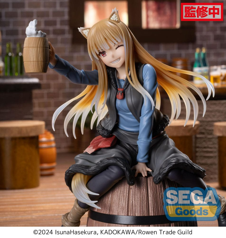 Spice and Wolf Merchant meets the Wise Wolf Holo Luminasta Figure