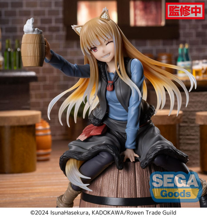 Spice and Wolf Merchant meets the Wise Wolf Holo Luminasta Figure