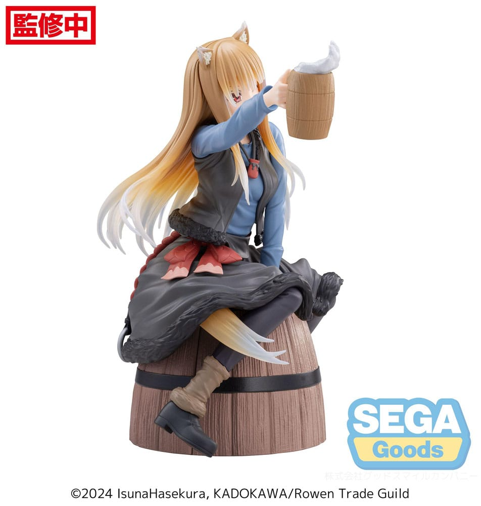 Spice and Wolf Merchant meets the Wise Wolf Holo Luminasta Figure