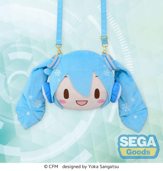 Vocaloid Hatsune Miku Fuwa Petit Shoulder Bag Snow Miku