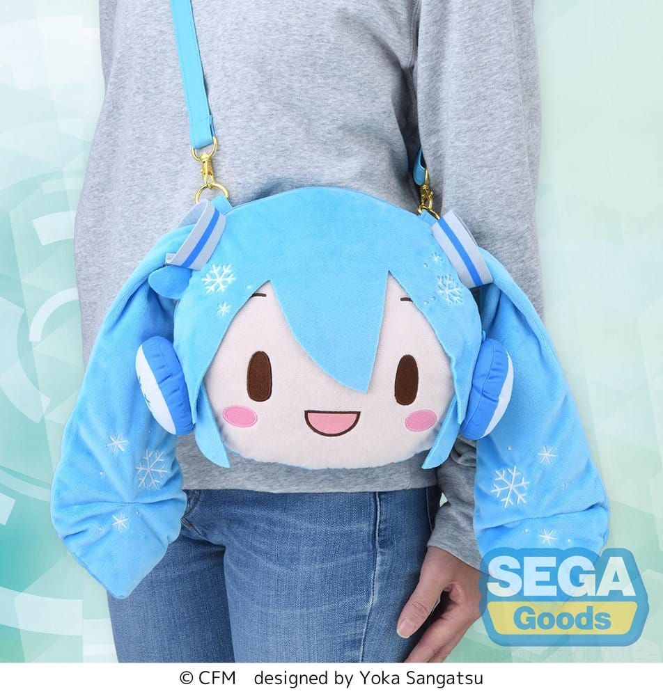Vocaloid Hatsune Miku Fuwa Petit Shoulder Bag Snow Miku