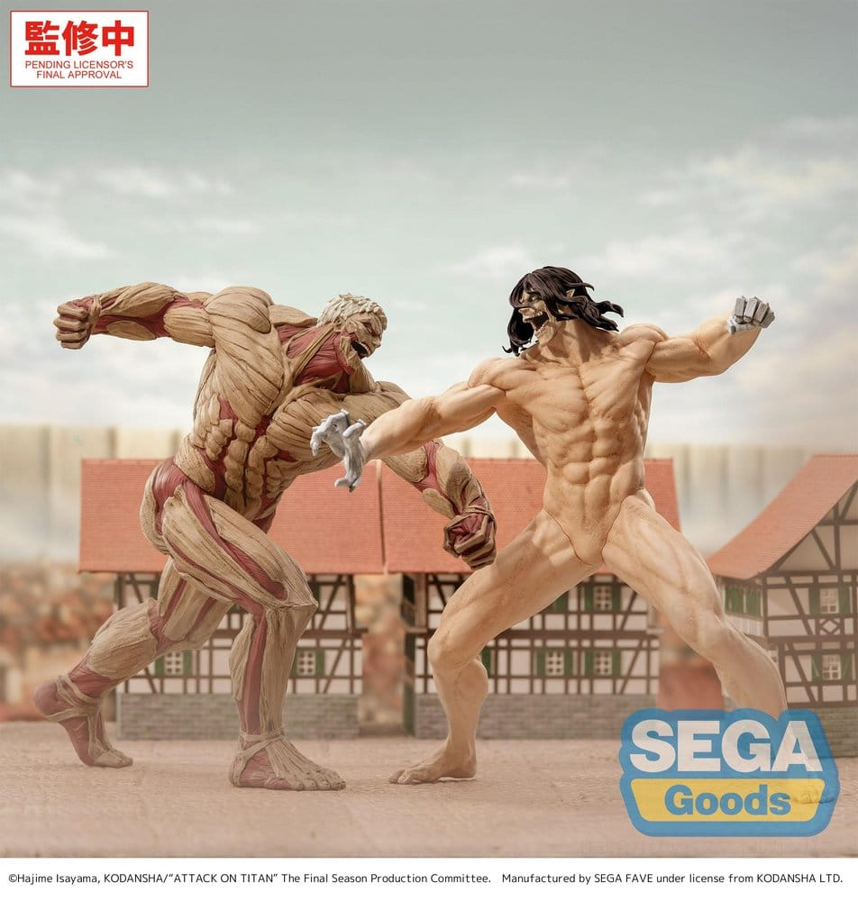 Attack on Titan GigantiX Reiner Braun Armored Titan Ver