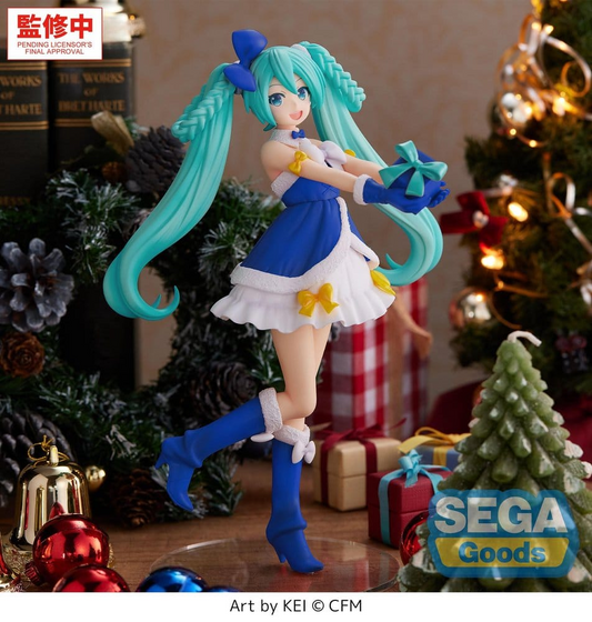 Vocaloid High Premium Hatsune Miku Sapphire Christmas Ver