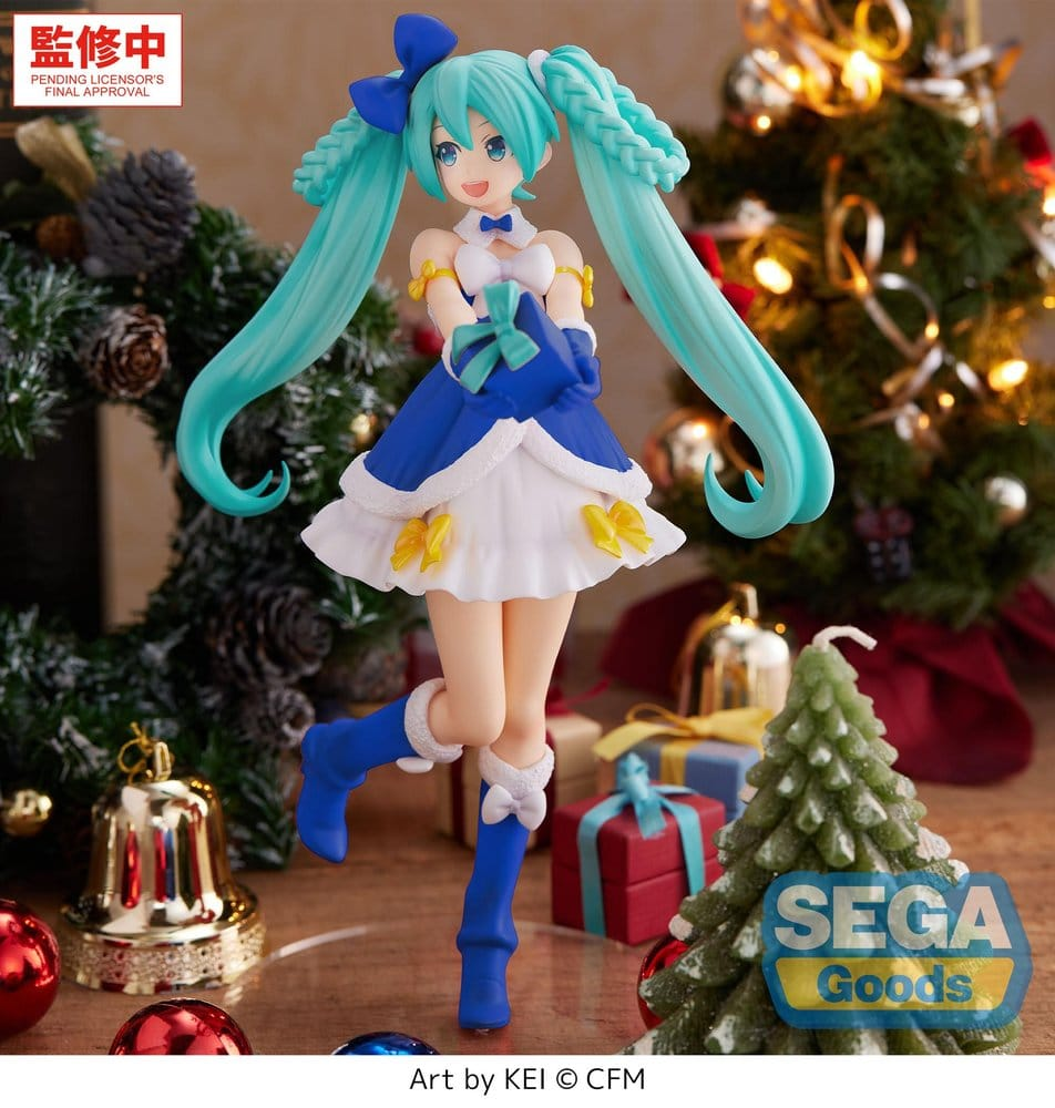 Vocaloid High Premium Hatsune Miku Sapphire Christmas Ver