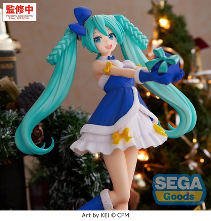 Vocaloid High Premium Hatsune Miku Sapphire Christmas Ver