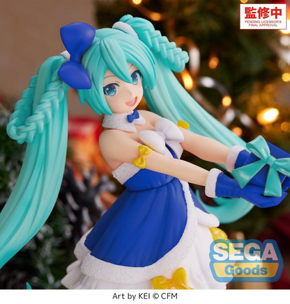 Vocaloid High Premium Hatsune Miku Sapphire Christmas Ver