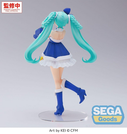Vocaloid High Premium Hatsune Miku Sapphire Christmas Ver