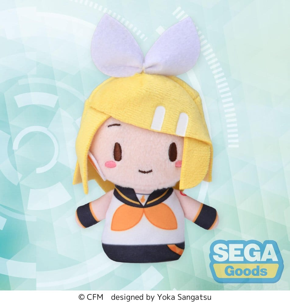 Vocaloid Fuwa Petit Plush Finger Puppet Rin Kagamine