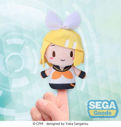 Vocaloid Fuwa Petit Plush Finger Puppet Rin Kagamine