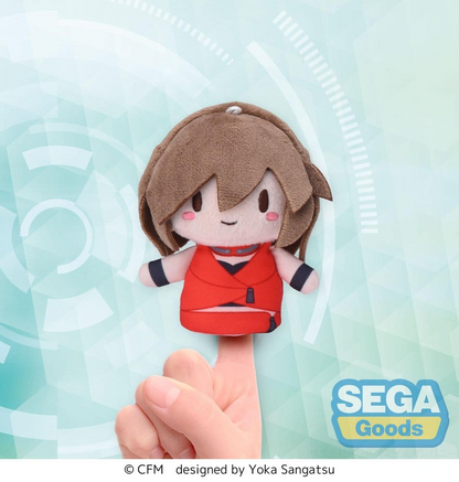 Vocaloid Fuwa Petit Plush Finger Puppet Meiko