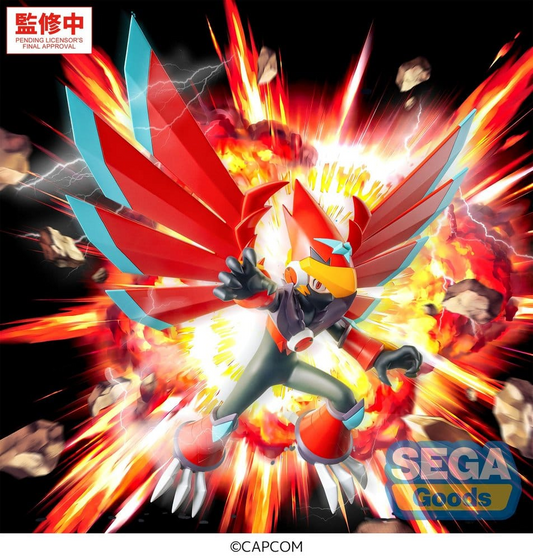 Mega Man Battle Network Luminasta Mega Man Falzar Beast Ver