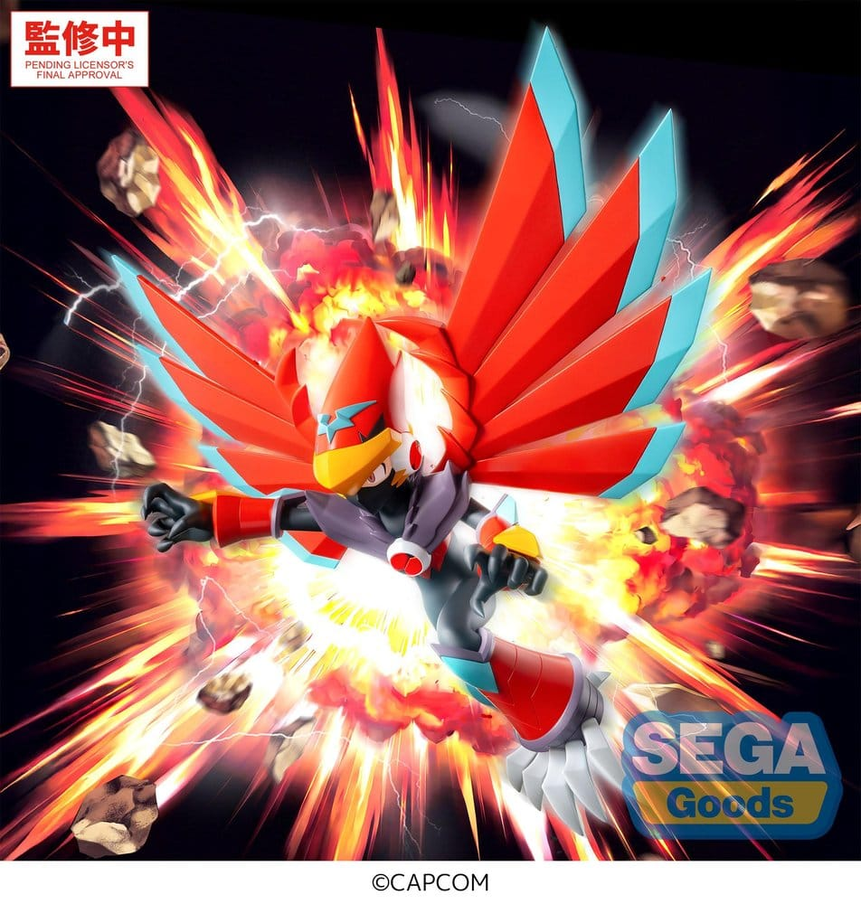 Mega Man Battle Network Luminasta Mega Man Falzar Beast Ver