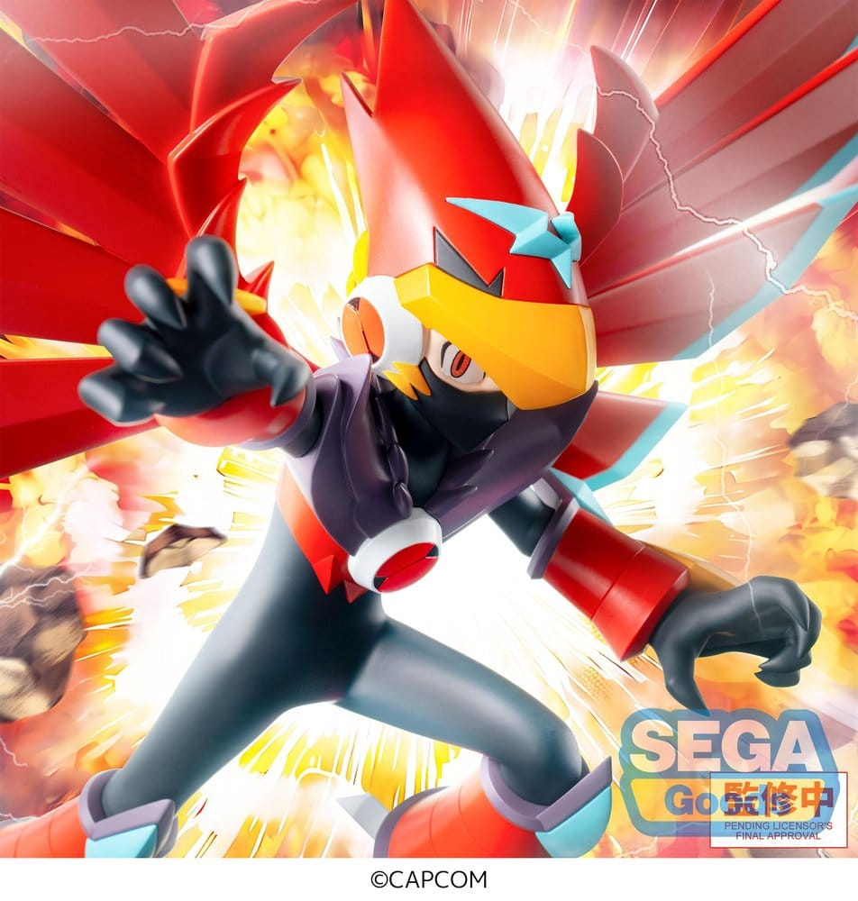 Mega Man Battle Network Luminasta Mega Man Falzar Beast Ver