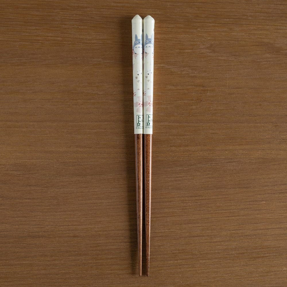 Studio Ghibli lacquered Chopsticks sketches My Neighbor Totoro cherry tree