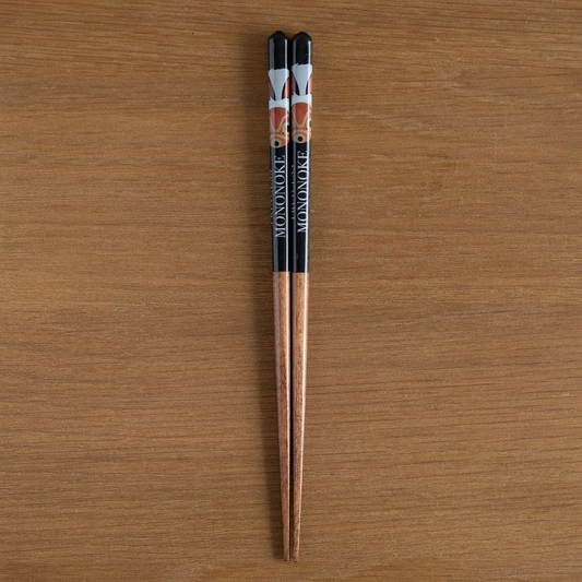 Studio Ghibli lacquered Chopsticks sketches Princess Mononoke San's Mask