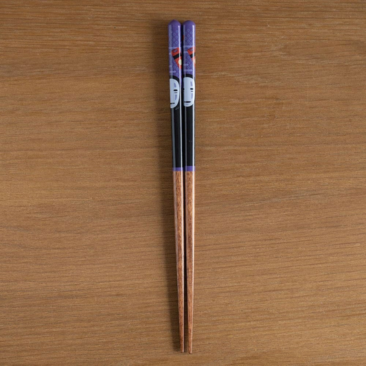 Studio Ghibli lacquered Chopsticks sketches Spirited Away No Face & Lantern