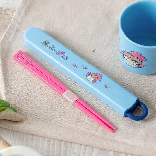 Ponyo Chopsticks with Box Ponyo on the Cliff