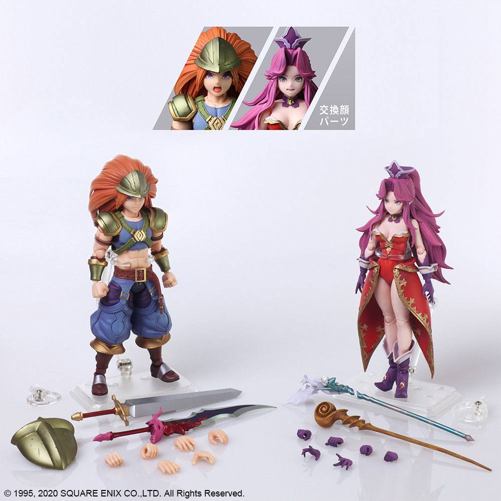 Trials of Mana Bring Arts Duran & Angela