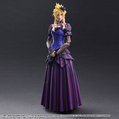 Final Fantasy VII Remake Play Arts Kai Action Figure Cloud Strife Dress Ver
