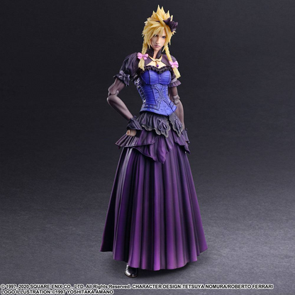 Final Fantasy VII Remake Play Arts Kai Action Figure Cloud Strife Dress Ver