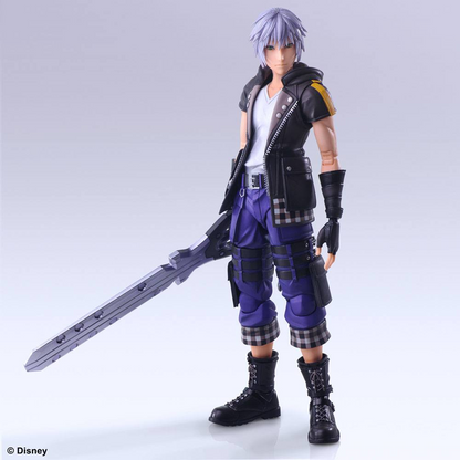 Kingdom Hearts III Play Arts Kai Action Figure Riku Ver. 2 Deluxe