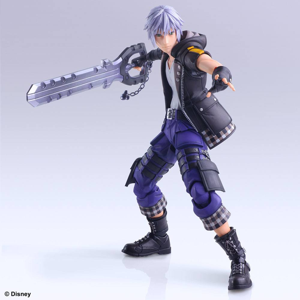 Kingdom Hearts III Play Arts Kai Action Figure Riku Ver. 2 Deluxe