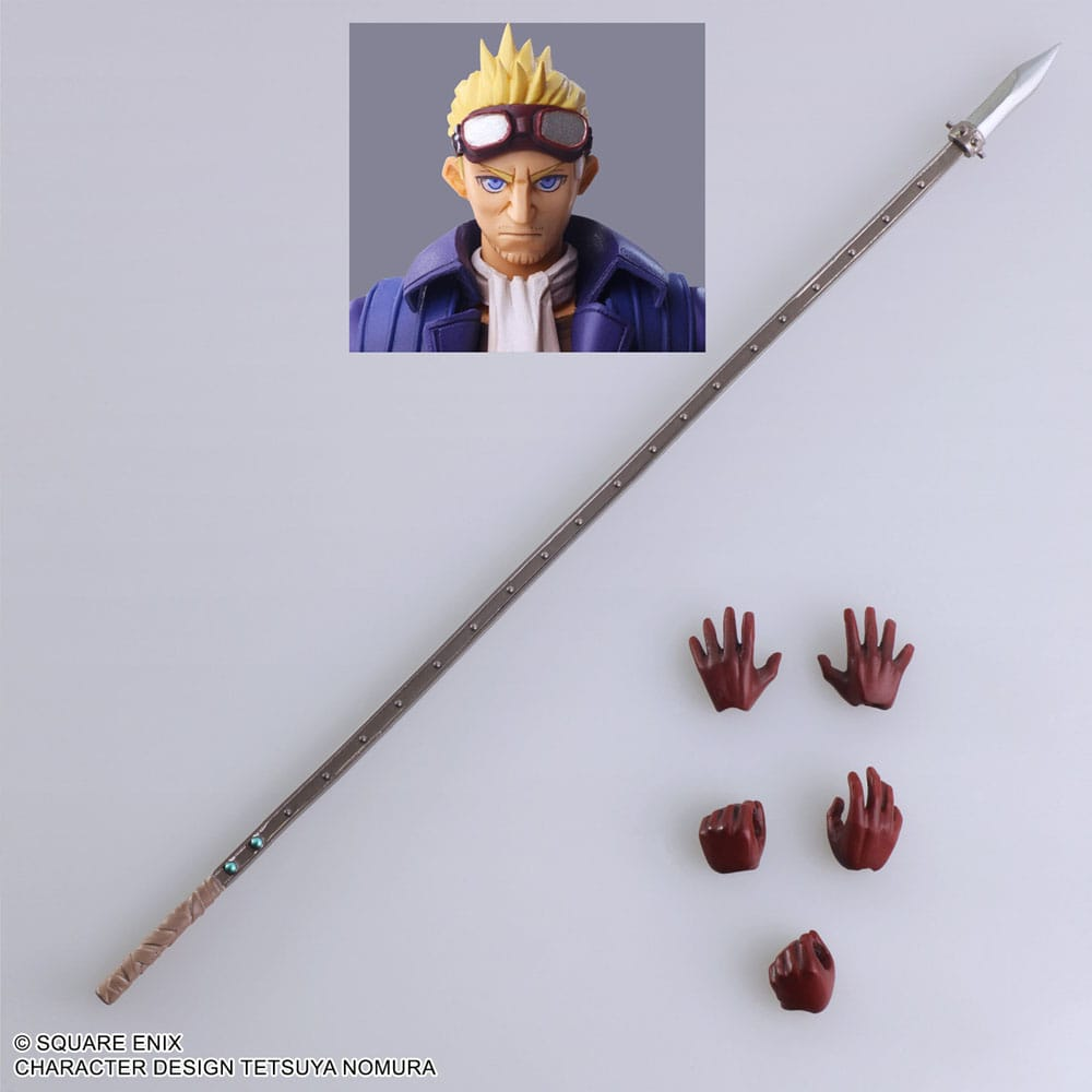Final Fantasy VII Bring Arts Action Figure Cid Highwind