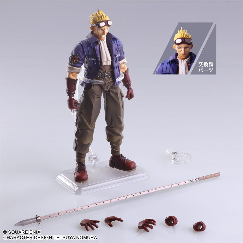 Final Fantasy VII Bring Arts Action Figure Cid Highwind