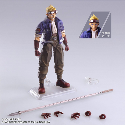 Final Fantasy VII Bring Arts Action Figure Cid Highwind