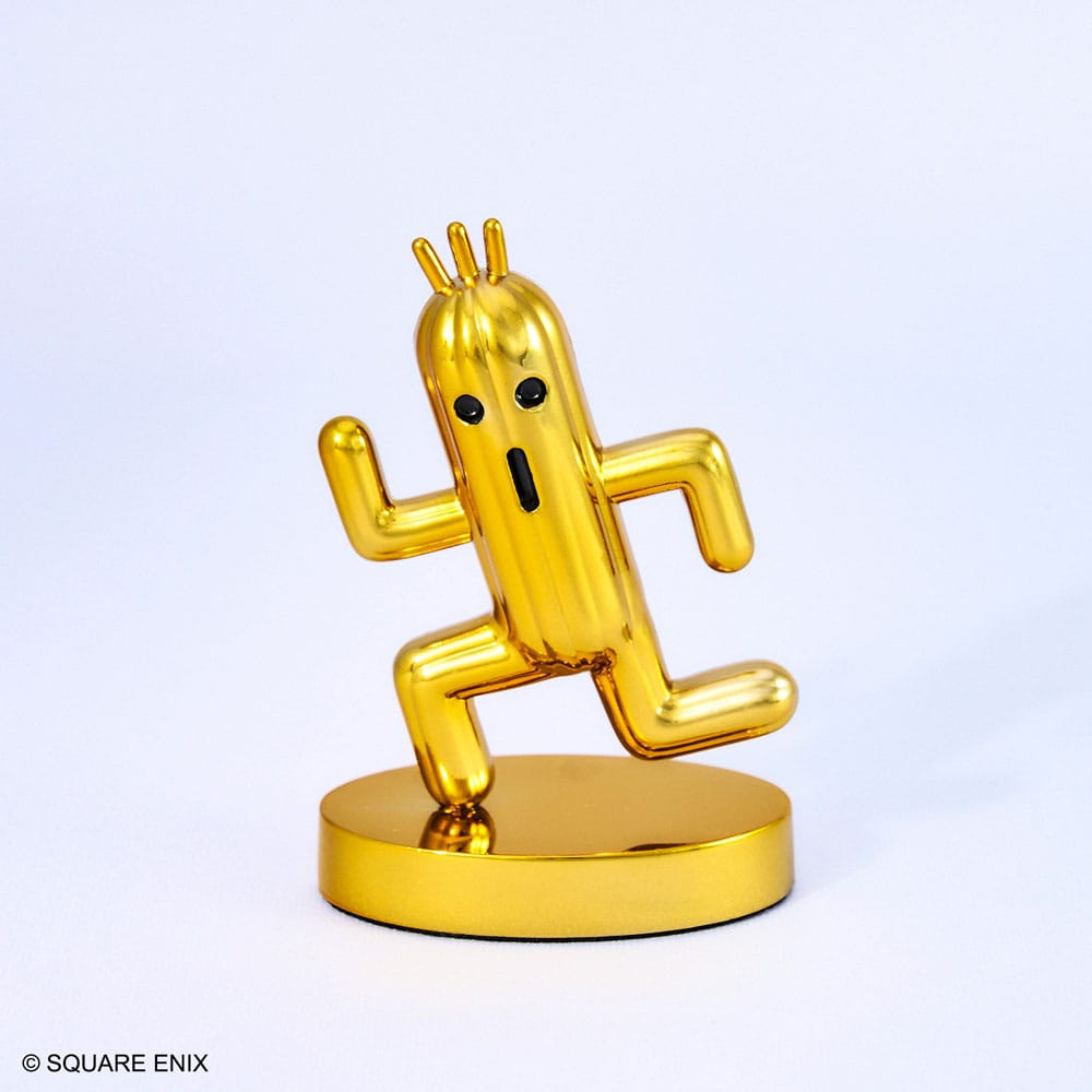 Final Fantasy Bright Arts Gallery Diecast Mini Figure Cactuar (Gold)