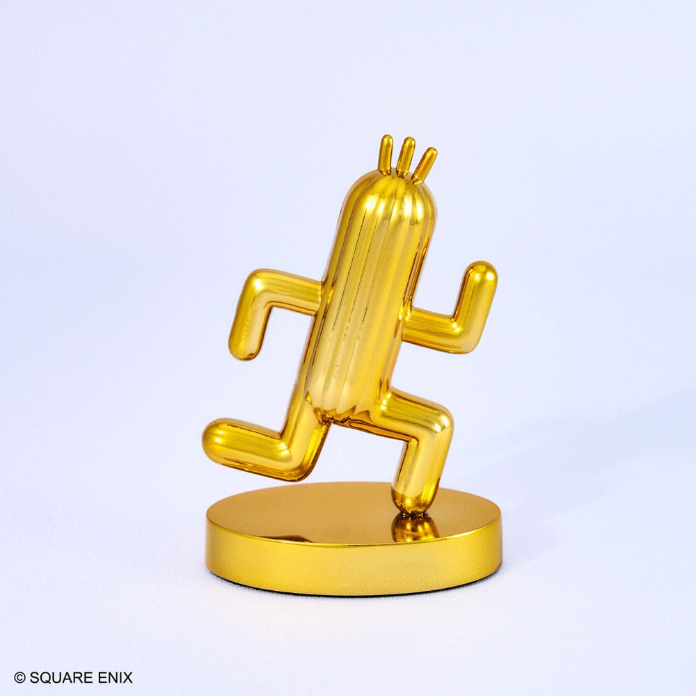 Final Fantasy Bright Arts Gallery Diecast Mini Figure Cactuar (Gold)