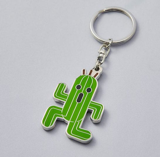 Final Fantasy VII Rebirth Metal Keychain Cactuar