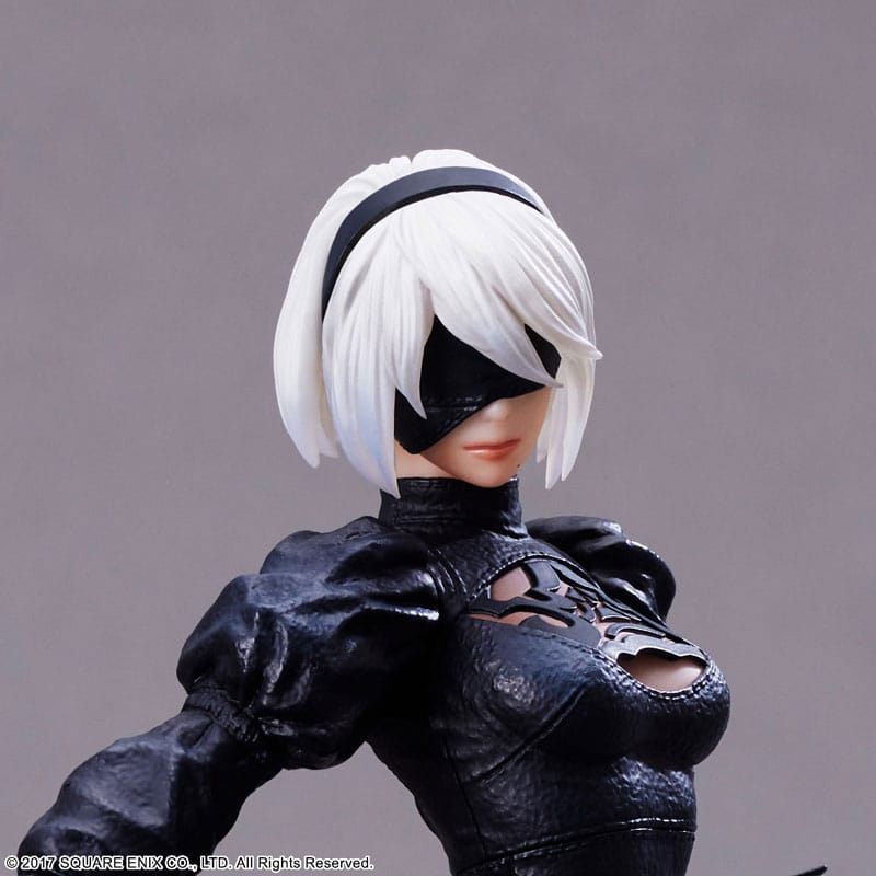 NieR:Automata FORM-ISM Statue YoRHa Android 2B (YoRHa No.2 Type B)